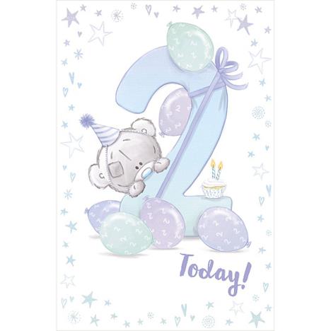 2 Today Boys Tiny Tatty Teddy Me to You Bear 2nd Birthday Card £1.89